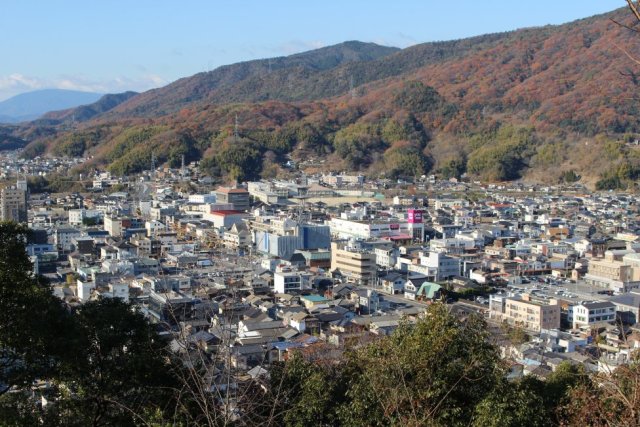 鎮海山城跡